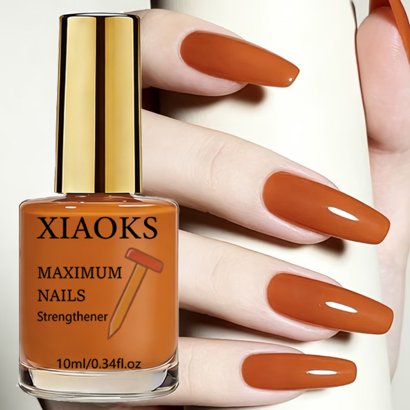 Nail Art Orange - น้ำมันบำรุงเล็บสีคาราเมลออเรนจ์ - เงางามเป็นธรรมชาติ แห้งเองโดยไม่ต้องใช้หลอดไฟอบสี โทนสีคาราเมลออเรนจ์โทนอุ่นที่เข้ากับทุกสภาพผิว เหมาะสำหรับใช้ในชีวิตประจำวันและงานปาร์ตี้
