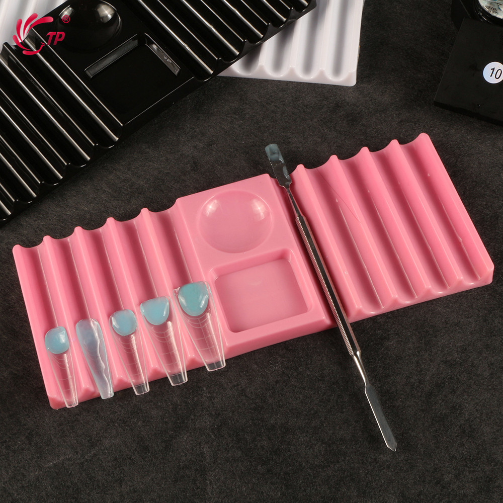 ที่วางปากกาพลาสติกแบบสองช่องสำ - Nail Art Ombre บทวิจารณ์และราคา
