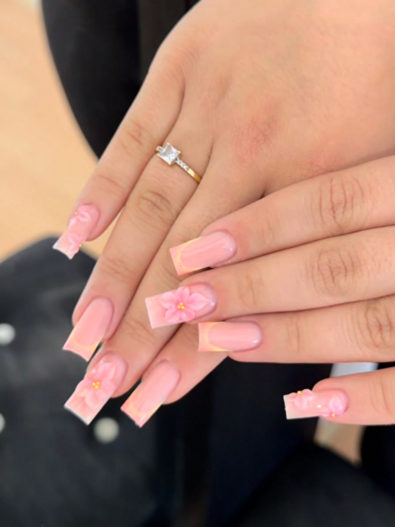 เล็บปลอมแบบกดติดทรงสี่เหลี่ยมผ - Nail Art Orange บทวิจารณ์และราคา