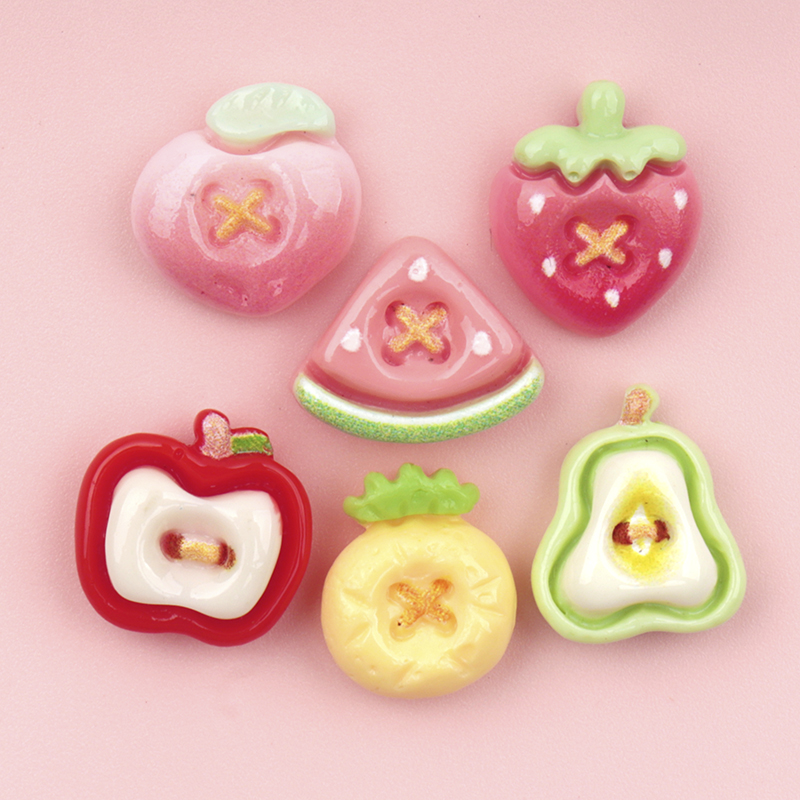 50/500 ชิ้น ผลไม้จำลองขนาดเล็ก - Nail Art Ombre บทวิจารณ์และราคา
