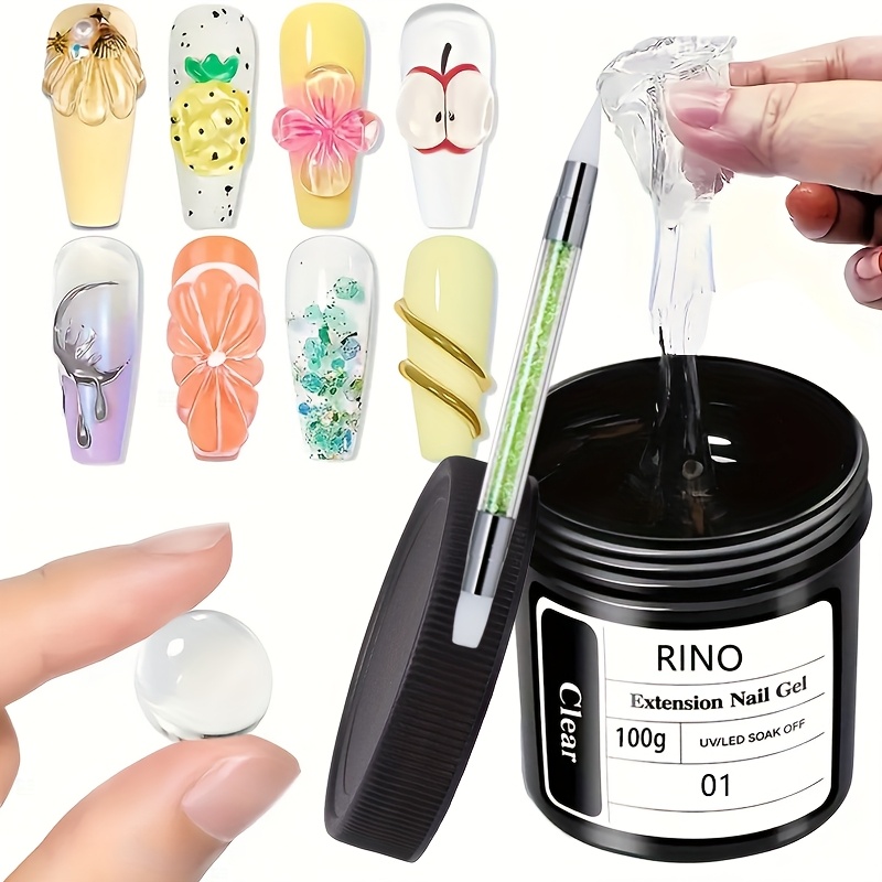 เจลต่อเล็บใส 100 กรัม ไม่เหนีย - Nail Art Ombre บทวิจารณ์และราคา