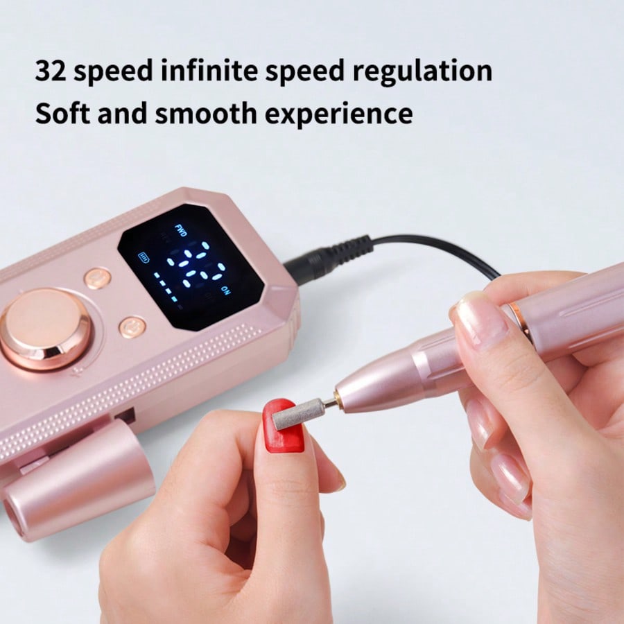 เครื่องเจียรเล็บไฟฟ้าแบบชาร์จไ - Nail Drill Machine บทวิจารณ์และราคา
